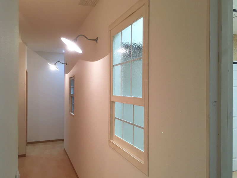 店舗施工例　2-07　オーダー窓