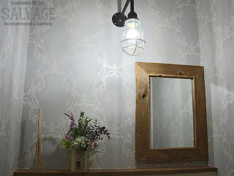 スタジオ施工例　6-53　古材ミラー