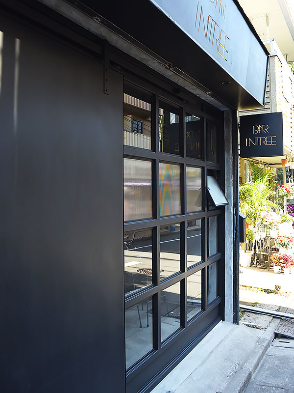 店舗施工例　3-04　アイアンファサード